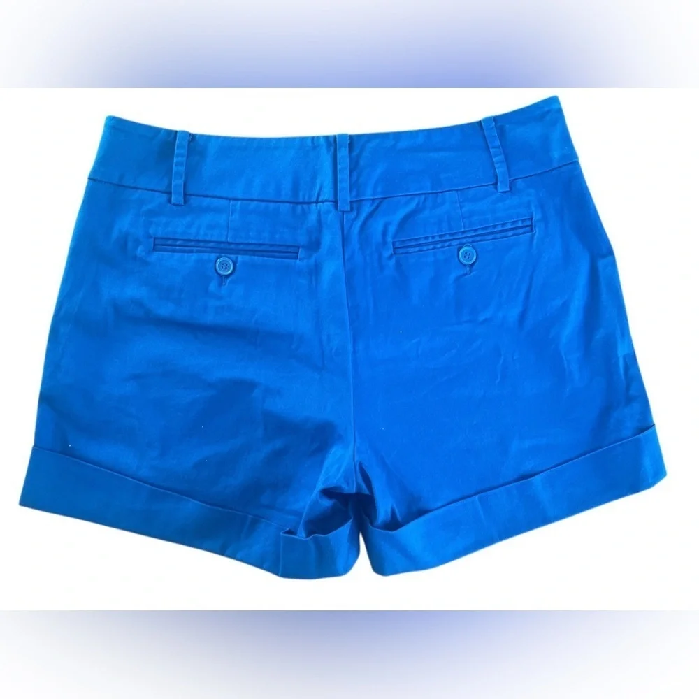 New York & Company Vibrant Blue Women's 🩳Bermudas